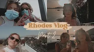 Pefkos & Lindos, Rhodes Holiday Vlog | Travel Vlog to Greece | Beach Days, Restaurants & More | 2022