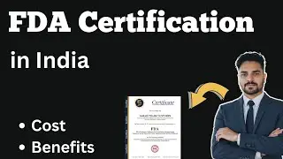 FDA Certification in India  Process, Cost, Time, Benefits Explained by Legaltax