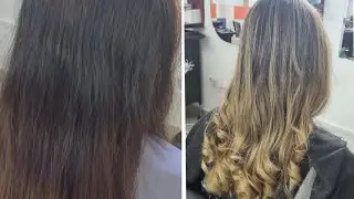Ombre highlights