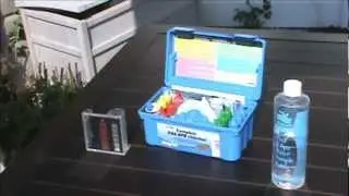 how test Calcium hardness in a pool