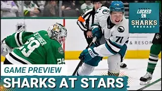 San Jose Sharks Seek MASSIVE Upset Against Dallas Stars | Can Jeff Skinner BOOST Secondary Scoring?