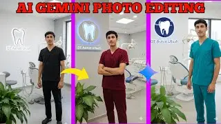 Ai Gemini Photo Editing  |  Dental Gemini Photo editing | Gemini Sy Photo kisy Edit karyen