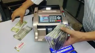 How to Use Mix Note Counting Machine/ Mix Note Counting Machine Features 2025