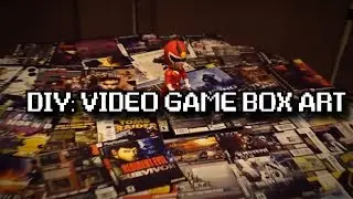 DIY: Video Game Box Art!