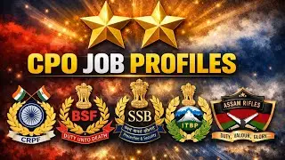 CPO Job Profiles! Delhi Police Cisf Crpf Bsf Itbp Ssb Ar! Full Details