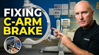 Changing the Lateral Brake on an OEC 9800 C-Arm
