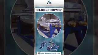 Paddle Dryer by AS Engineers - High Quality Machine for Sludge Drying