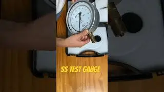 #pressuregauge #gauges SS test gauges China factory,  accuracy0.25,0-250bar steel pressure gauges