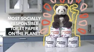 Now on Kickstarter: Something Cheeky(TM) -Plastic Free Vegan Bamboo Toilet Paper
