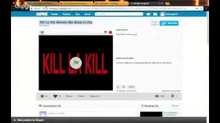 Kill La Kill Before My Body is Dry on scratch