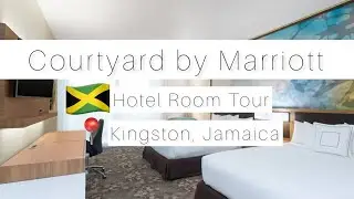 Christmas at Courtyard by Marriott Hotel| Room Tour | Kingston Jamaica