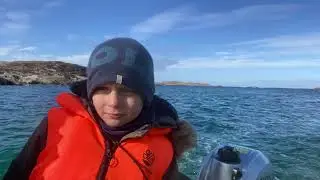 Nauticat 38, a few days in March sailing around at 67 degrees north