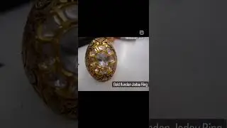 Gold Jadau Ring #kundanjewellery #jadaujewellery #goldring #ring #gift #giftideas #trending #jadau