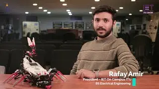 President IET on Campus ITU Shares His Experience
