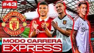 EL NUEVO UNITED de TEN HAG!! | FIFA 22 Modo Carrera Express: Manchester United #43