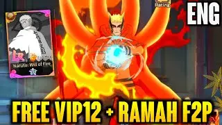 Naruto Nindo: FireWill ENG 2025 - VIP12 , 1000K Gold , Full LR Ninja , Gacha BrutaL , Ramah F2P