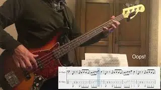 Bass Cover: The Clash, Death or Glory with tabs