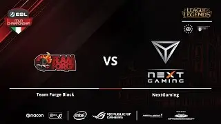 NextGaming VS Team Forge Black - EIC Summer 2017 - Week 3
