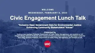 &ldquo;Inclusive Open Government Data for Environmental Justice  Enhancing Community Stakeholders&rsquo; Voices&rdquo;