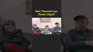 Beer Flavored Potato Chips?! 🥴🤢#potatochips #beer #lays
