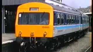 Metro Cammell Class 101 DMU Departing from Plymouth 1992.