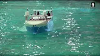 Autonomous ship model tank testing