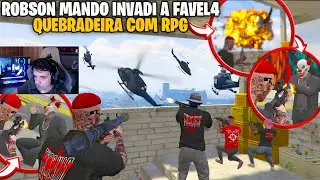 BK M4TOU A TROPA DO ROBSON E DEU RUIM | INVADIRAM A FAVEL4 | PRIMEIRA INVASÃO NA FAVEL4 NOVA!
