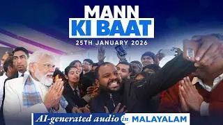 Mann Ki Baat Malayalam Edition - in PM Modi’s voice | 130th Episode | AI Generated