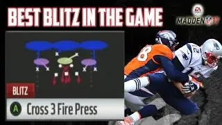 Best Blitz in Madden 17 | Cross 3 Fire Press | Spastic Toaster
