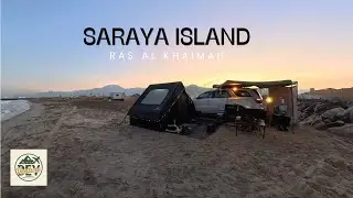 Saraya island |  Ras Al Khaimah | Dodge Durango | Family Camping l Dubai Camping