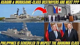 Asagiri & Murasame-Class Destroyers are Next? Philippines is scheduled to inspect the Abukuma Class