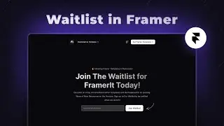How to Create a Waitlist with Framer & Loops