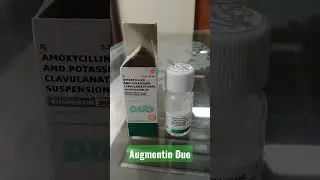 how to open new bottle of augmentine duo 3.3g/30 ml syrup#shorts #viral #medicine #oral suspension
