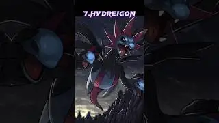 Top 7 Strongest Dragon Type Pokemon 🥱|| #shorts #pokemon