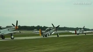 Mustangs Launch at AirVenture Oshkosh - 30 July 2013