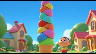 The Tall Ice Cream Tower | Fun Nursery Rhyme and Kids Songs for Children