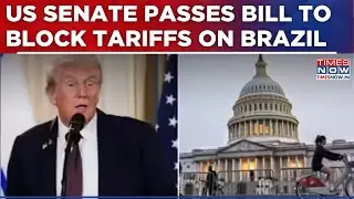 US Senate Passes Bill To Block Tariffs On Brazil; Five Republicans Join Democrats In 52&ndash;48 Vote