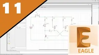 Ep11  - Eagle CAD Tutorial - Schematic Add parts