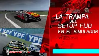 rFactor-Simulador TCV3 / La Trampa  Setup Fijo en el simulador