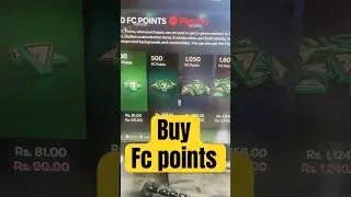 Fc 26 buy FC Points #FC26 #FCPoints #InGamePurchases #FIFA26