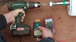 New wind turbine FT2000 Quick test of voltage range.