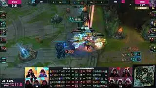 Incredible combat by Suning vs Top Esports - Day 6 Playoff Round 3 - LPL Spring Split (2021)