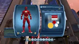 DCUO styles for Enhanced Speed Force 10th anniversary Event