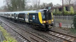Class 450 Desiro | 450092 + 450099 + 450095 | Sparks | South Western Railway