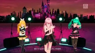 Luka・Miku・Gumi・IA・Rin   Pomp and Circumstance  Project Diva F 2nd PV