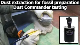 Удаление пыли для подготовки ископаемых | Тестирование комплекта Dust Commander Cyclone