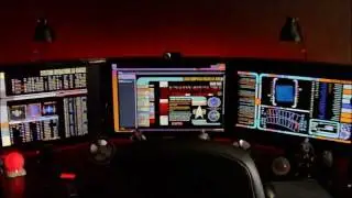 Windows Seven Star Trek LCARS desktop