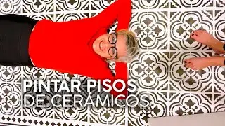 Como pintar pisos de cer&aacute;micos.
