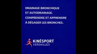 Drainage bronchique et auto drainage bronchique  comprendre et apprendre &agrave; d&eacute;gager ses bronches