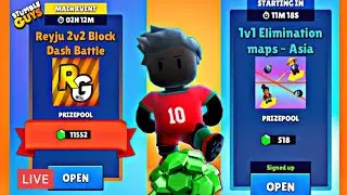 REYJU 2V2 BLOCK DASH BATTLE STUMBLE GUYS LIVE FT. KRYPTON GAMING THANKS FOR 4K FAMILY